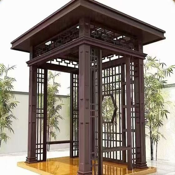 呼和浩特铝合金凉亭厂家供货